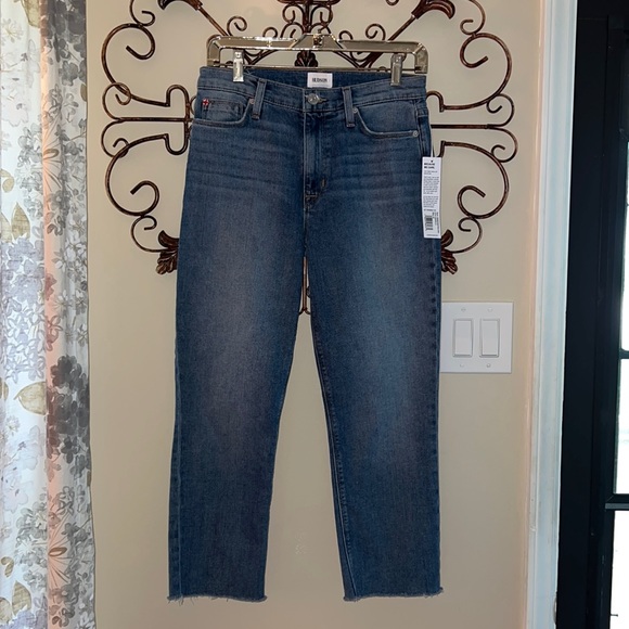 HUDSON BLAIR HIGH RISE STRAIGHT CROP in DANIELLA - Picture 2 of 10